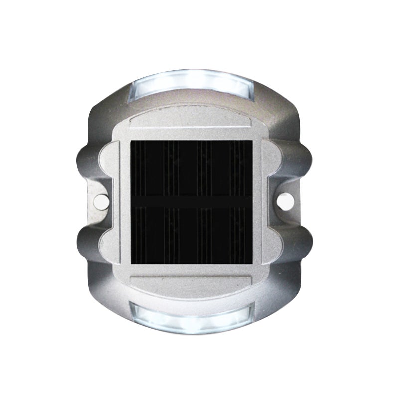 Solar Powered Energy Driveway Lamp Sensitive Light Control Flash Lighting Effect Built-in 600mAh High Capacity Rechargeable Battery Good Bearing Capacity for Street Avenue Highway Parking Lot - Image 1