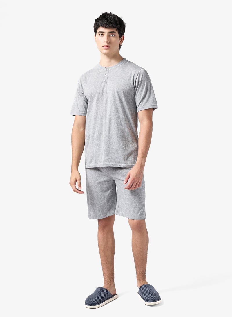 روبرت وود طقم بيجامة تي شيرت وشورت - Image 1