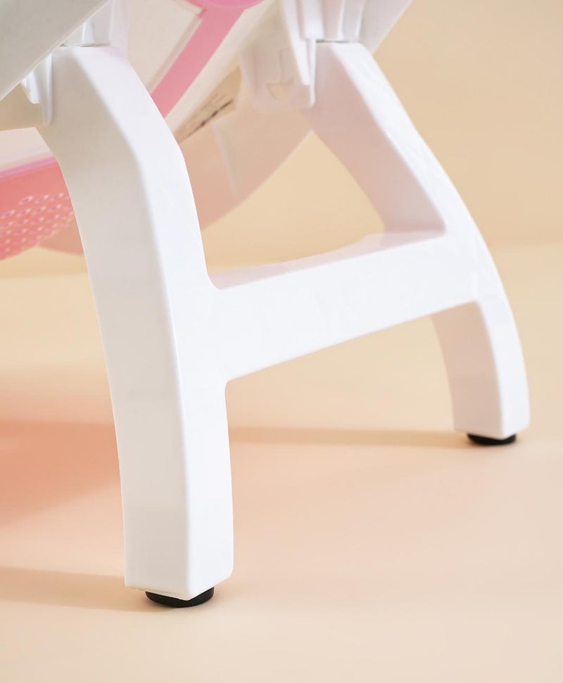 Fab N Funky Baby Bath Support, Ergonomic Design, Compact Size, Modern Aesthetic, 0 Months+, 54 x 27.5 x 22cm - Pink - Image 3