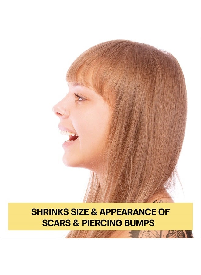 BASE LABORATORIES Piercing Bump Solution & Keloid Bump Removal | Soothing Piercing Aftercare for Piercing Bumps & Keloid Scar Removal | Ear & Nose Keloid Bumps Piercing Aftercare Solution Oil | 0.5 oz - Image 3