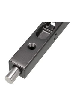 KASTWAVE 6 Inch Door Bolts, Stainless Steel Concealed Security French Door Locks with Hardwares, Metal Flush Latch Bolts for Composite Wood Double Dummy Door, 2 Pcs  - Image 5