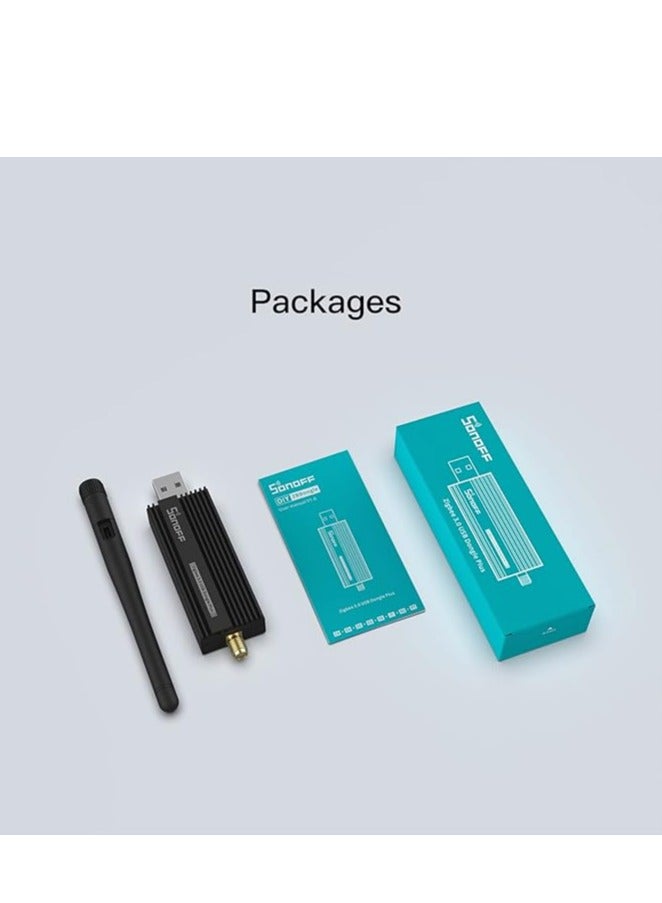 SONOFF SONOFF ZBdongle-P, Universal Zigbee USB Gateway with Antenna, Works with Alexa & Google Home, IoBroker, Wireless Zigbee 3.0 USB Adapter(1 Pack)  - Image 3