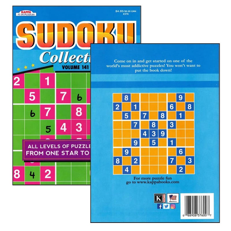 Ultimate 7-Pack Sudoku Bundle: Engaging Puzzles and Mind-Stimulating Challenges for Brain Health and Fun - Image 4