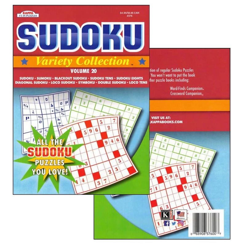 Ultimate 7-Pack Sudoku Bundle: Engaging Puzzles and Mind-Stimulating Challenges for Brain Health and Fun - Image 2