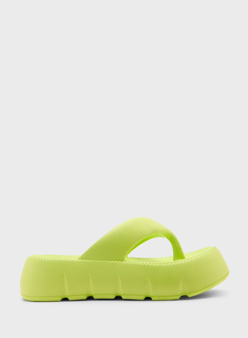 Ginger Chunky Toe Post Flipflop - Image 1