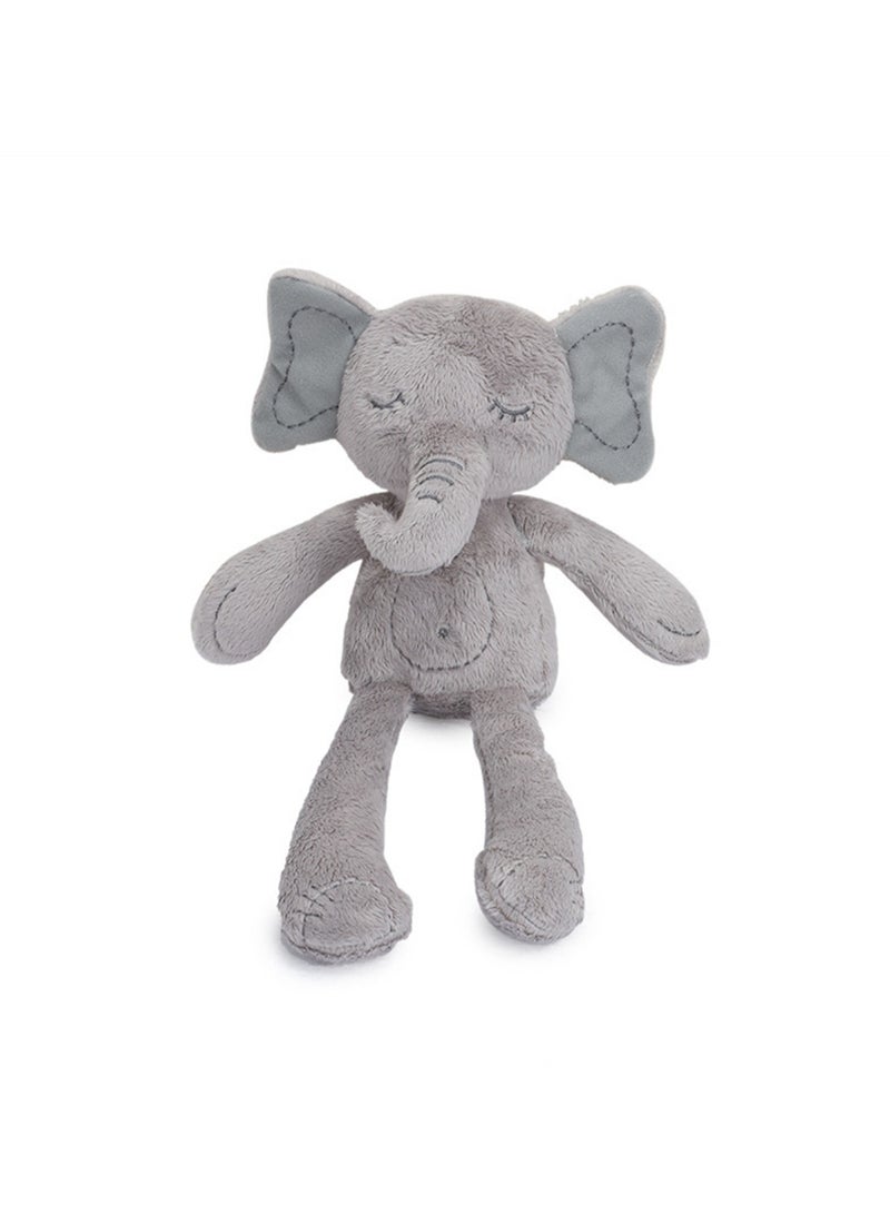 Soothing Baby Long-Legged Doll Plush Toy (Gray long-legged elephant) - Image 1