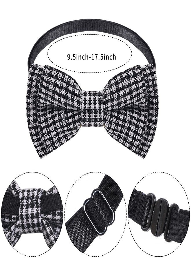 mifengda Kids Old Man 100 Day of School Grandpa Costume for Boys - 1920s Outfit Halloween Dress Up Set Including Bow Tie, Beard, Eyebrow, Suspenders, Glasses - Image 5