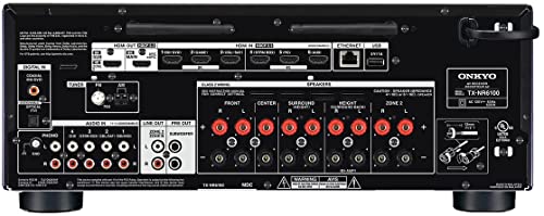 Onkyo TX-NR6100 7.2 Channel THX Certified Network AV Receiver - Black - Image 4