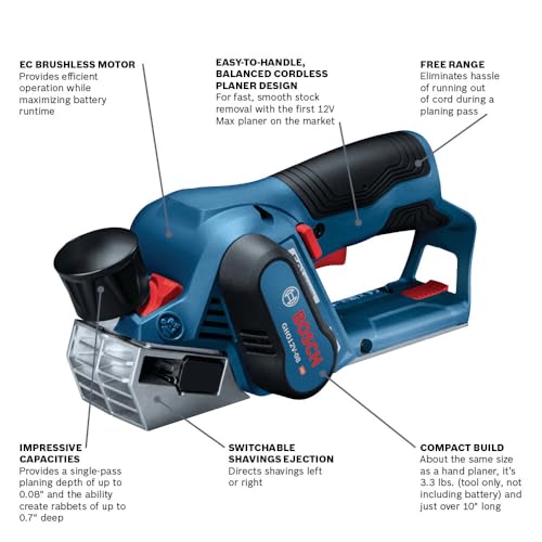 BOSCH بوش GHO12V-08N 12V ماكس مخطط بدون فرش (أداة عارية) - Image 3