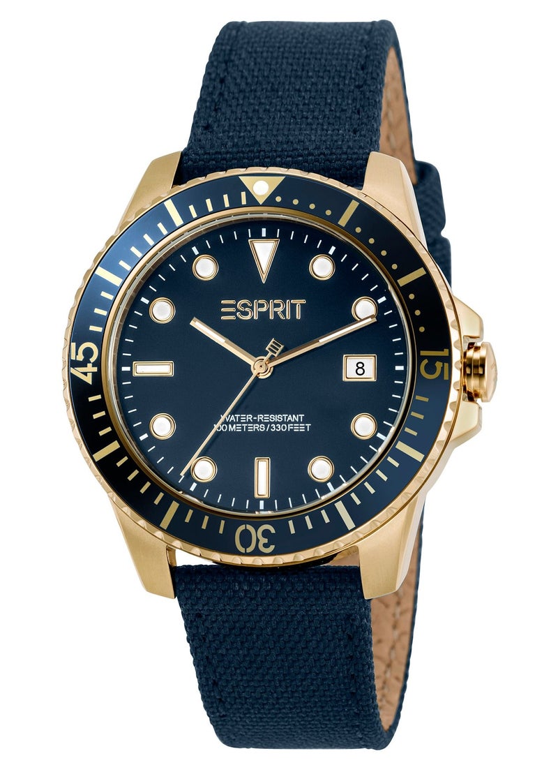 ESPRIT Nylon Analog Watch ES1G303L0045  - Image 1