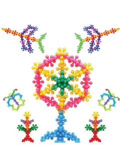 Estilo Estilo Premium 100 Pcs Set Star Links Interlocking Building Blocks | Learning & Educational Toys for 6 Months+ Babies & Kids STEM Toys for Preschool Kids |Construction Blocks for Kids  - Image 1