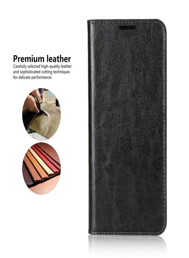 iCoverCase for Samsung Galaxy Note 10 Plus Wallet Case with Card Slots Holder, Premium Leather Kickstand Feature Flip Folio Case Cover for Galaxy Note 10 Plus (Black) - Image 4