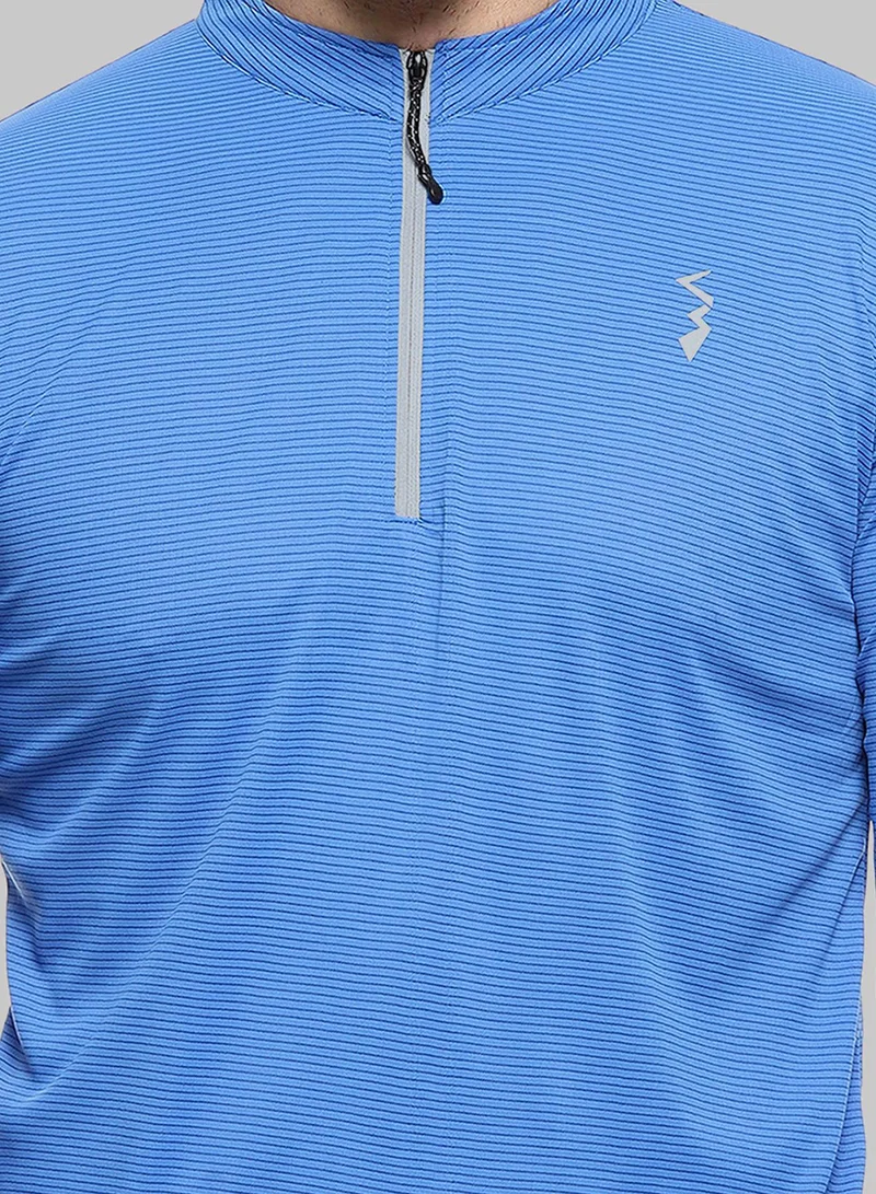 كامبوس سوترا تي شيرت Activewear بلون أزرق فاتح للرجال
