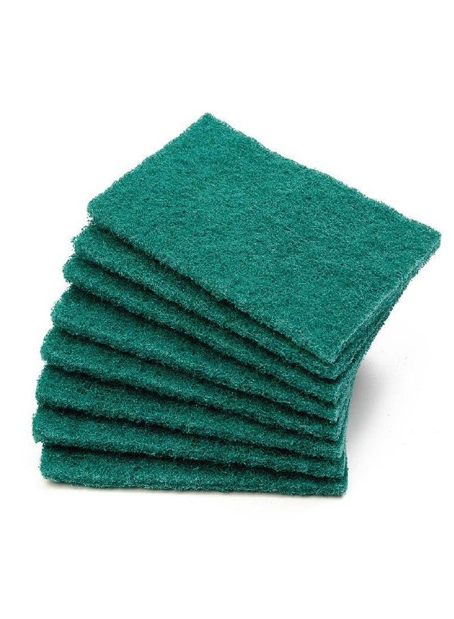 Homecure Heavy Duty Scrubber Sponge Pad Dual Side | Supper Absorbent Foam for Oil & Grease Removal Reusable Dishwashing Sponge for Home & Kitchen Cleaning (10, Scrubber-Green Pad) - Image 1