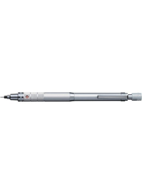 Kuru Toga Roulette Model Auto Lead Rotation 0.5Mm Mechanical Pencil Silver Body (M510171P.26)