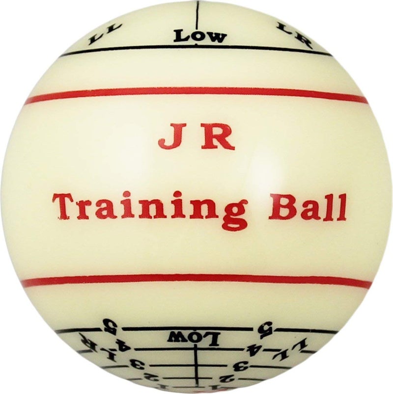 Aramith Jim Rempe Training Cue Ball 2-1/4" Regulation Size Billiard Pool Ball with Instruction Manual Learn to Play Better - Image 2
