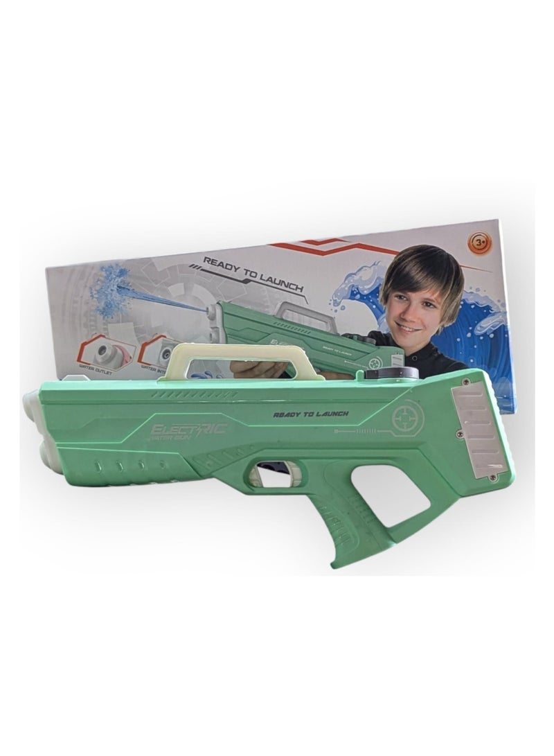 DIGI CORE Electric Water Gun For Kids Ages 3-12 Automatic Water Gun-Super Soaker With Automatic High Power, Beach Toys For Summer Outdoor Fun Perfect Pool And Water Guns Play 3.7V 1200mAh Lithium Battery Water Delivery Distance Up To 10 Meters/32.8 Feet Green - Image 4