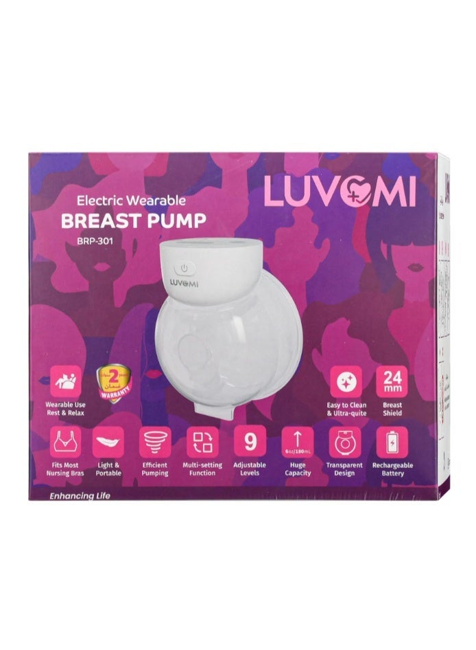 Luvomi Electric Wearable Breast Pump BRP-301 – Hands-Free Portable Breast Pump - Image 1