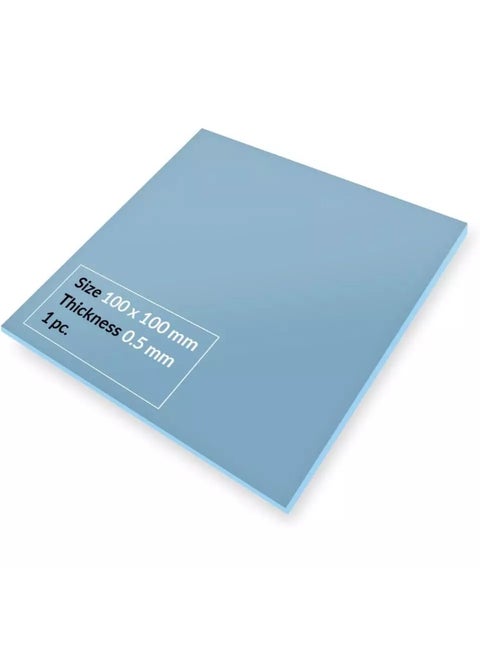 وسادة حرارية ممتازة TP-3 – 100 × 100 × 0.5 مم، حشوة ناعمة عالية الأداء للفجوات