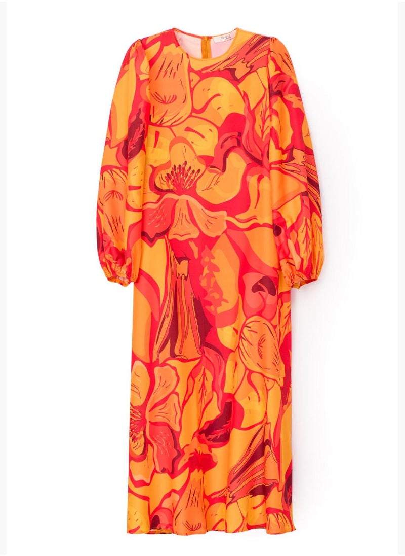 Touche - BALLOON SLEEVE POPLIN DRES - Image 1