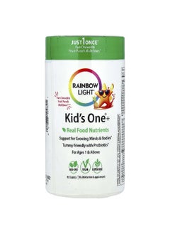 Rainbow Light Rainbow Light, Kid's One®+, For Ages 1 & Above, Fruit Punch, 90 Tablets  - Image 1