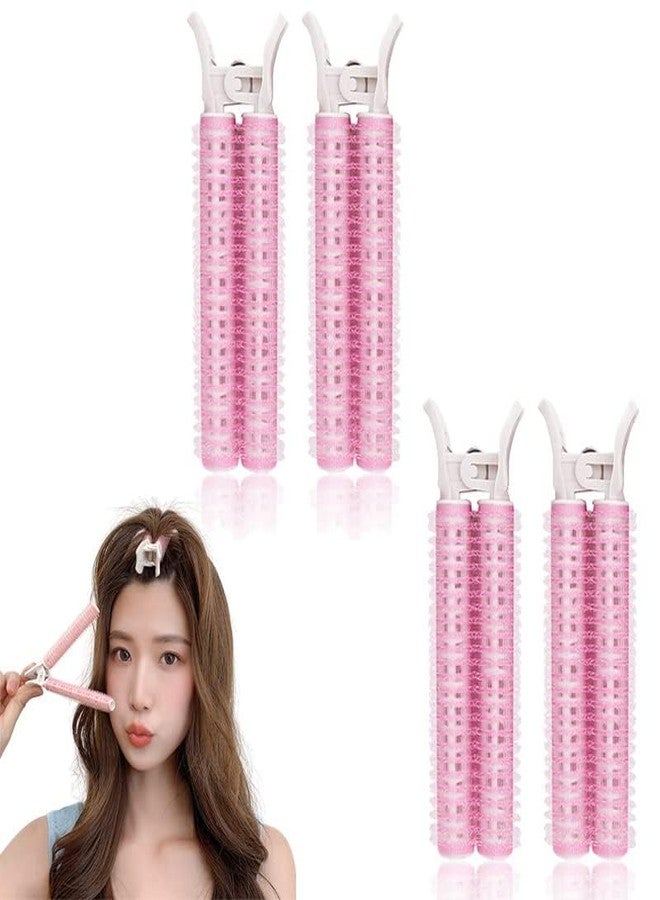 Rinpoche Hair Volumizing Root Clips Bangs Curler DIY Styling Accessories Tool Hair Curling Rollers with Clip for Girl's (Multicolor) (Pack Of 2) - Image 1
