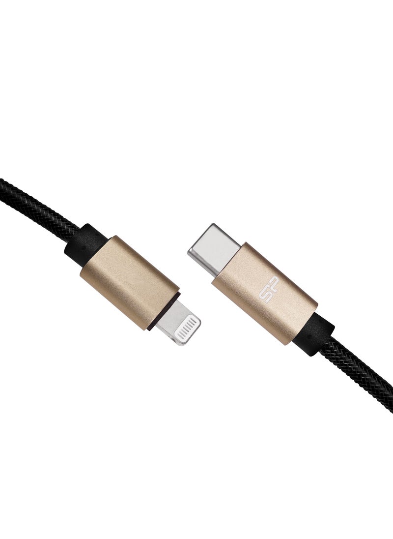 Silicon Power Charger and DATA Cable for I phone - Type-C - 1 Metrs  - Image 1