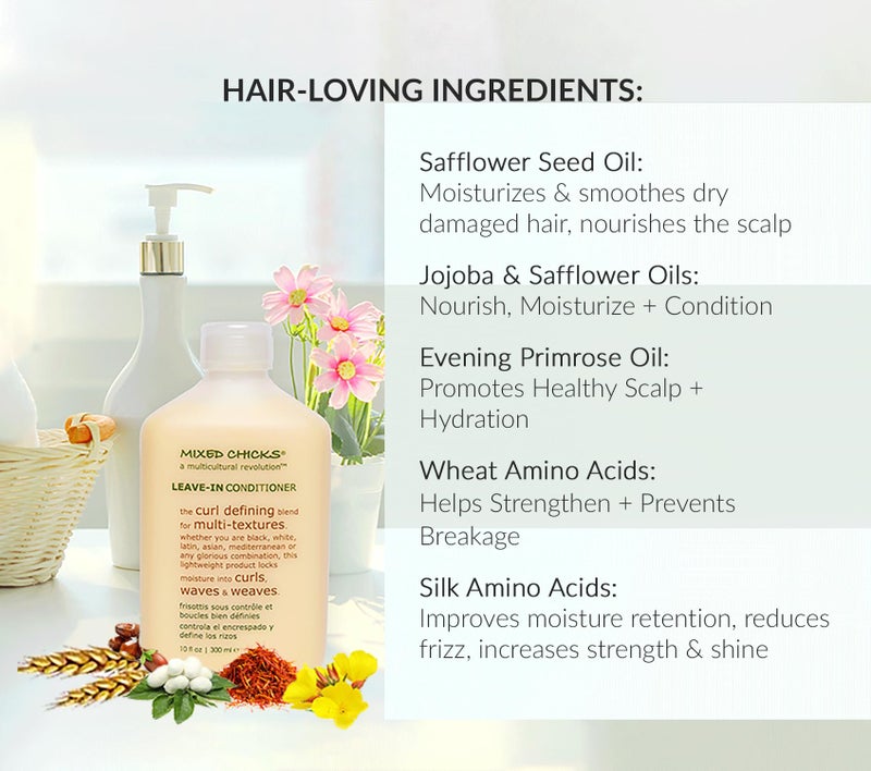 Mixed Chicks Curl Defining & Frizz Eliminating Leave-In Conditioner, 10 fl.oz - Image 5
