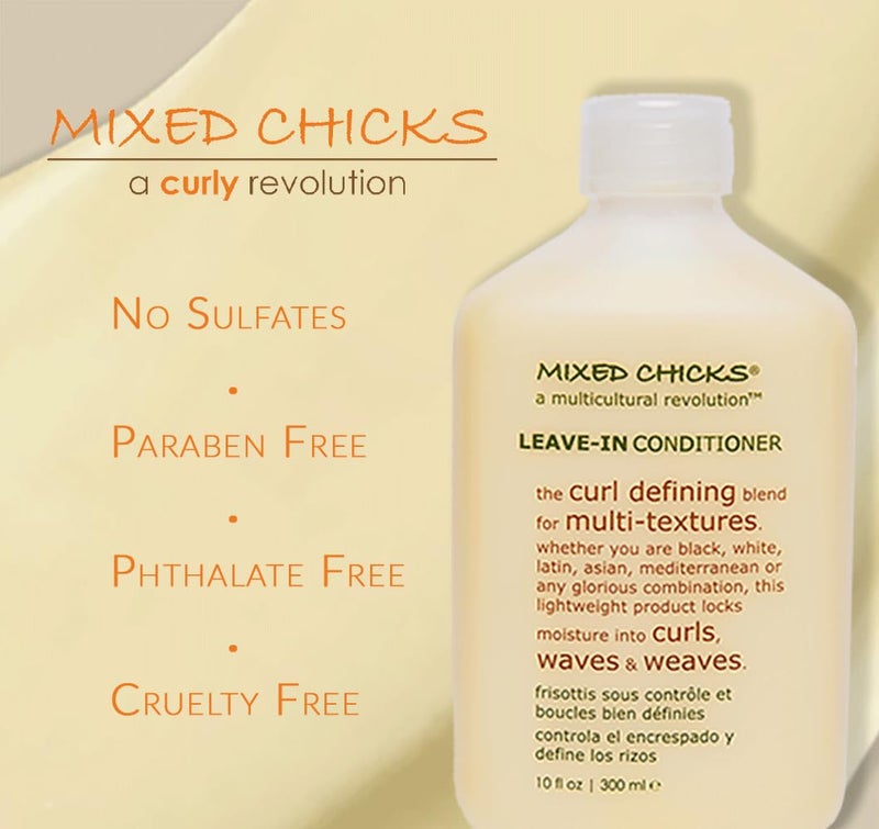 Mixed Chicks Curl Defining & Frizz Eliminating Leave-In Conditioner, 10 fl.oz - Image 4