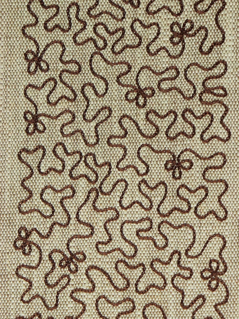 Zeba World Cotton Aari Embroidered Beige Table Runner - Elegant Table Runner for 4 to 6 Seaters | Living Room & Dining Table Decor | 12 inches x 84 inches (30 cm x 210 cm) - Image 4
