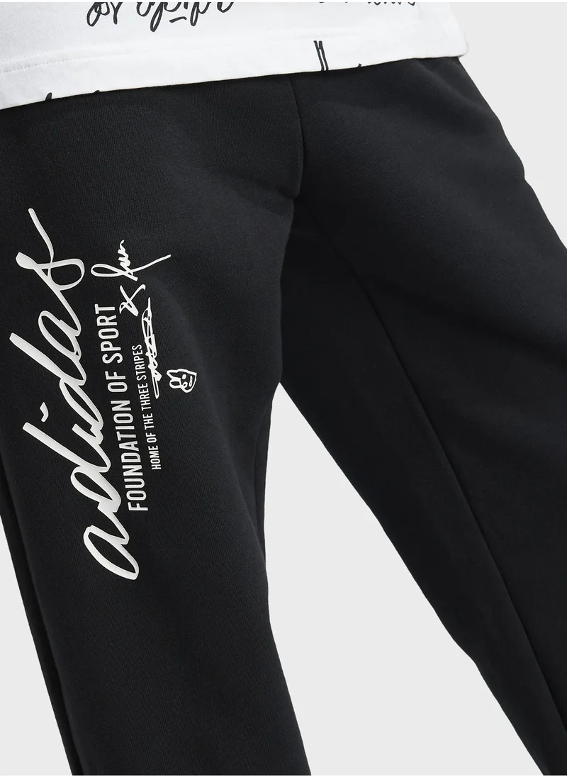 Adidas Youth Brand Love Sweatpants