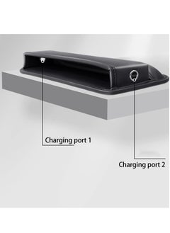 Generic Car Seat Storage Box, PU Leather Car Organizers and Storage Boxes, Multifunctional Side Seat Space Organizer for Phone Money Cards Keys  - Image 5