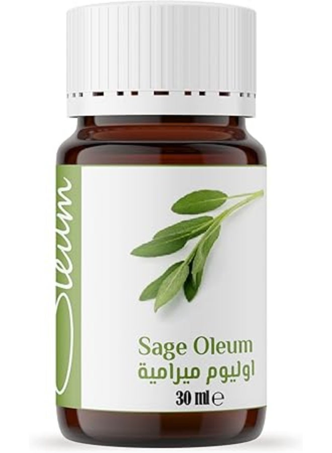 أوليوم زيت ميرامية أوليوم - 30 مل - نقي وطبيعي 100% - لتنقية البشرة وتقوية الشعر وتعزيز الاسترخاء. - Image 1