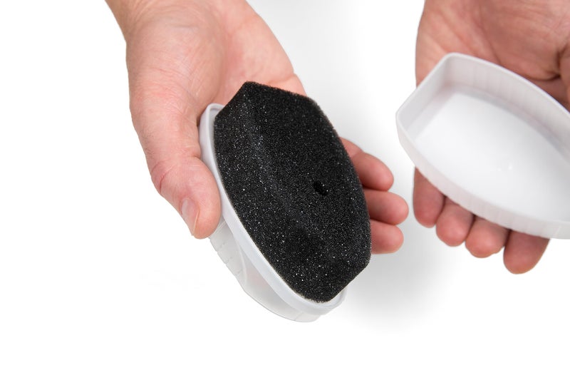 Silver Express Shoe Shine Sponge - Instant Shine Shoe Polish For Shoes, Boots & More - Quick and Easy Shoe Shiner - 6ml (black & Neutral) - Image 3