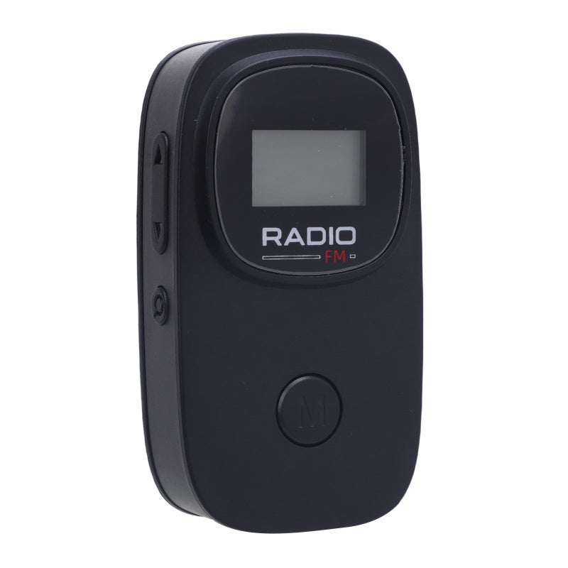 Portable FM Radio 2 X AAA Battery Operated Ultra Portable Design Pocket FM Radio - Handsfree Clip Design HD Backlit Radio for Travel Emergency Outdoor Use - Image 4