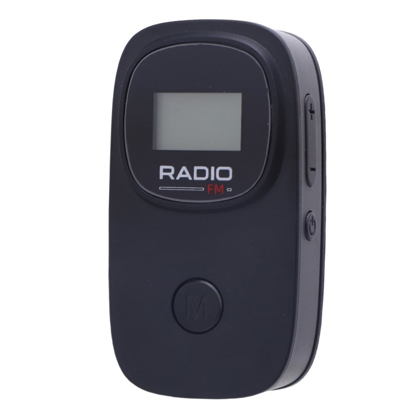 Portable FM Radio 2 X AAA Battery Operated Ultra Portable Design Pocket FM Radio - Handsfree Clip Design HD Backlit Radio for Travel Emergency Outdoor Use - Image 2