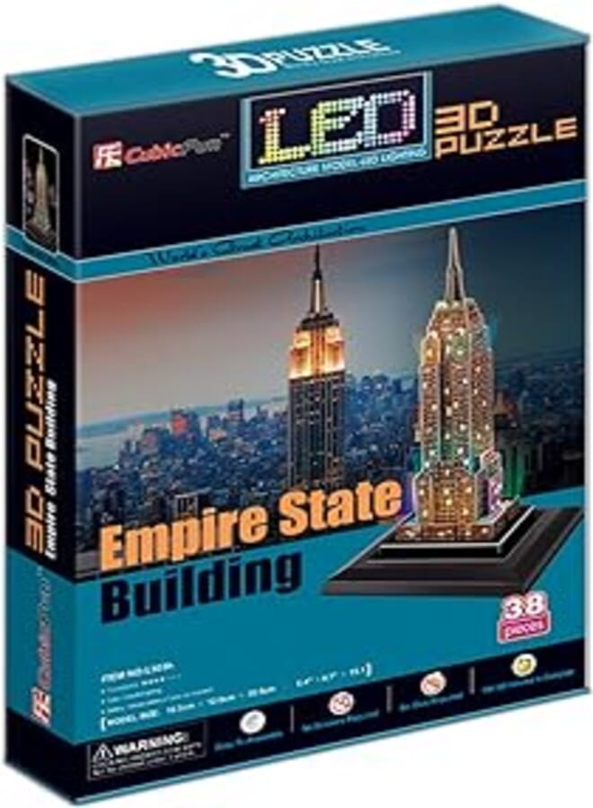 Empire State Building (38 pcs) Size: 24.8 x 20.3 x 41 cm