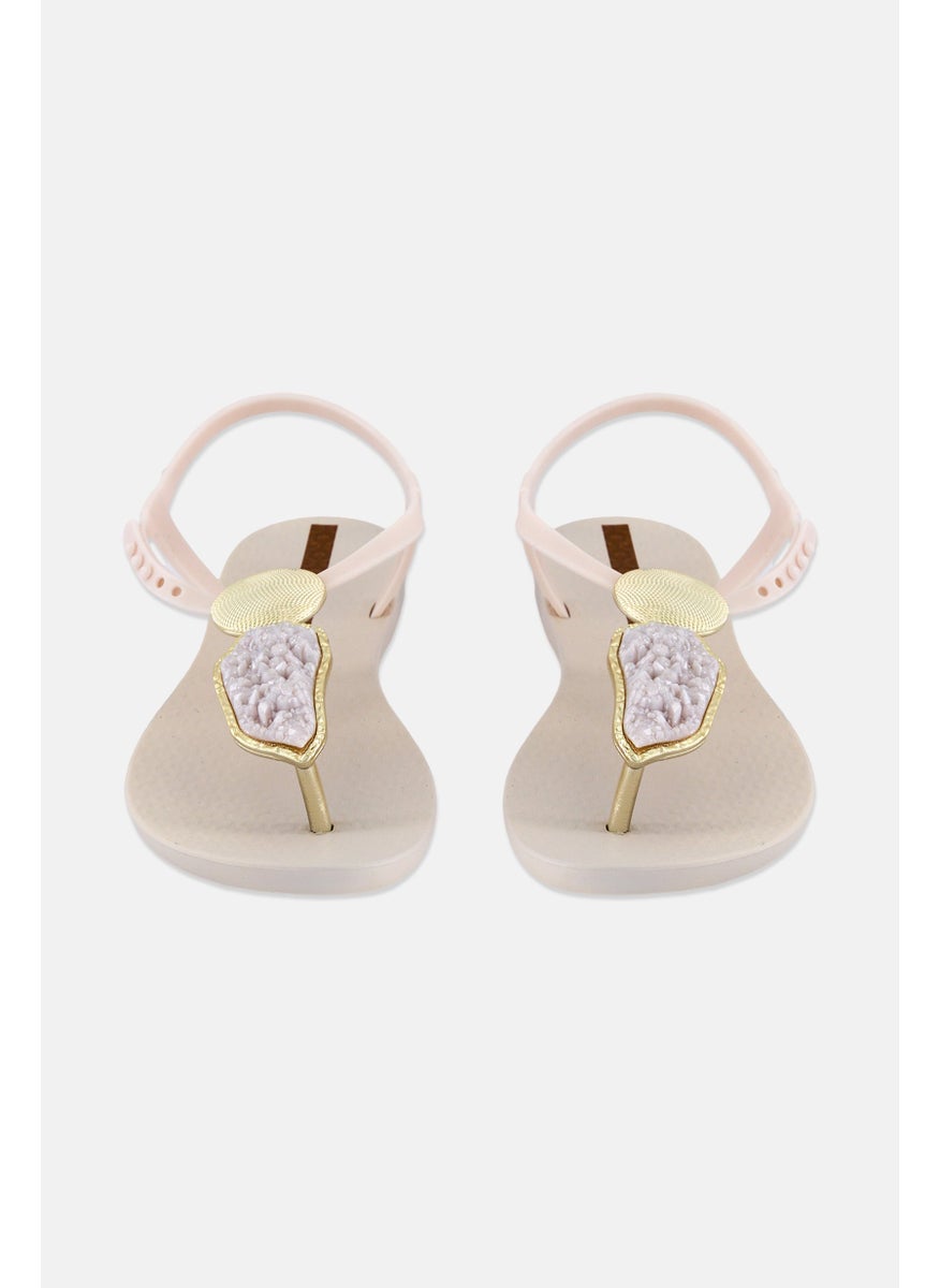 Ipanema Women Snap Fashion Sandals, Beige  - Image 3