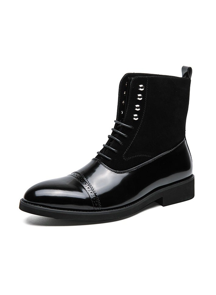 Shougu New Men's Business Leather Shoes  - Image 1