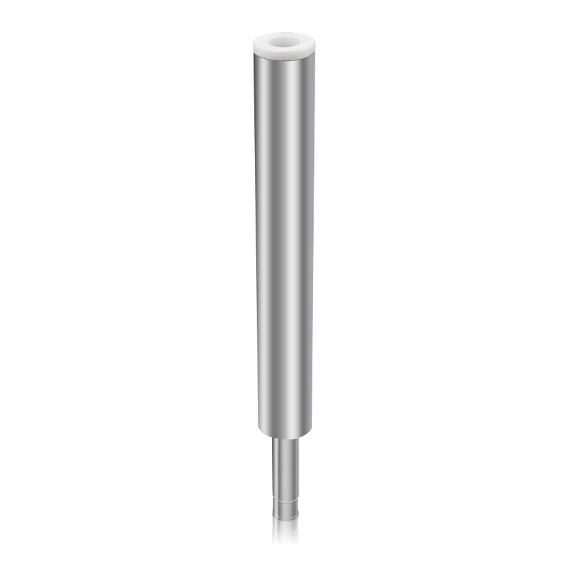 Sporthfish 3/4" Pin Boat Seat Post Pedestal Posts Pole Fit for Various Ships - Non-Threaded, Fixed Hgt. 11", 1.5" Dia, Aluminum Alloy, Silver, 1PCS - Image 1