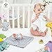 Cute Castle Security Blanket for Babies Gifts Soft Unisex Newborn Essentials for Boys and Girls Neutral Baby Stuff Snuggle Toy Baby Registry Search Shower Tiger Grey Elephant - Image 3