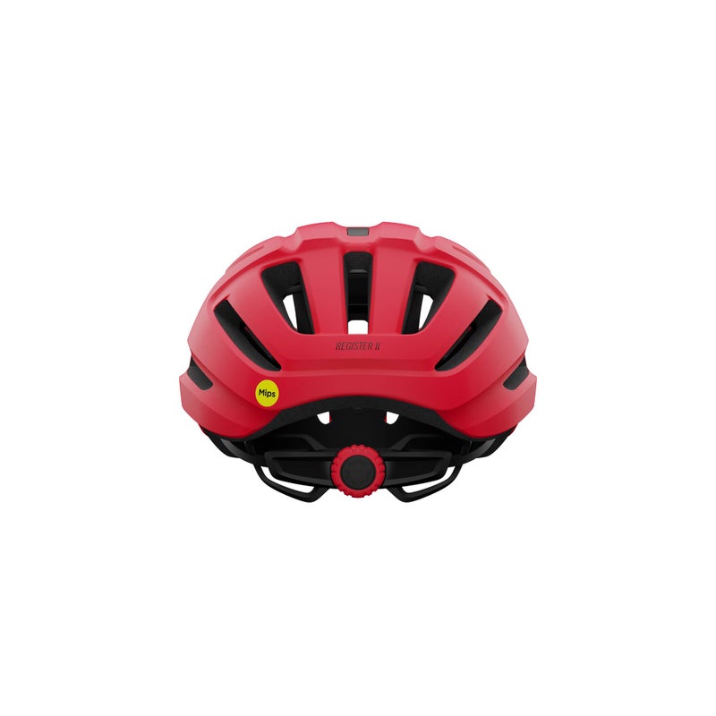 Giro Register MIPS II Adult Recreational Bike Helmet - Matte Bright Red/White - Size UA (54â€“61 cm) - Image 2