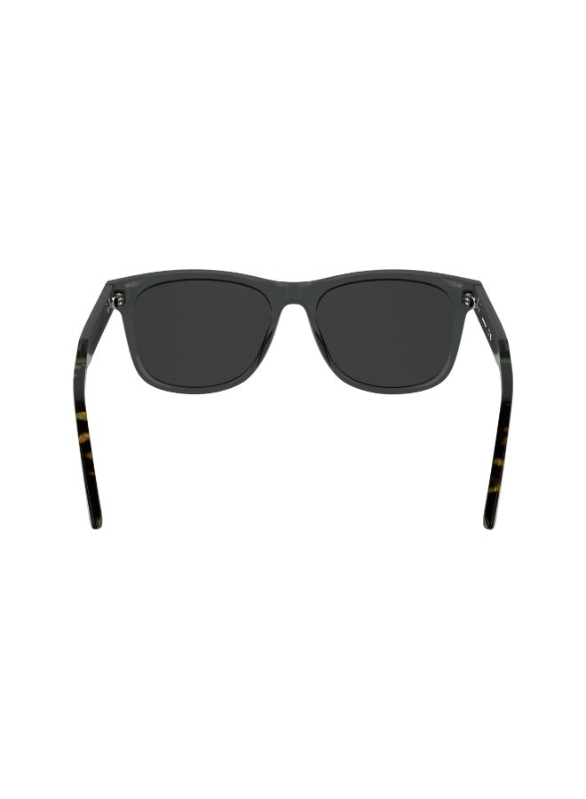LACOSTE نظارات شمسية لاكوست كاملة الإطار L6060SN 5417 (035) شفافة رمادية داكنة - Image 3
