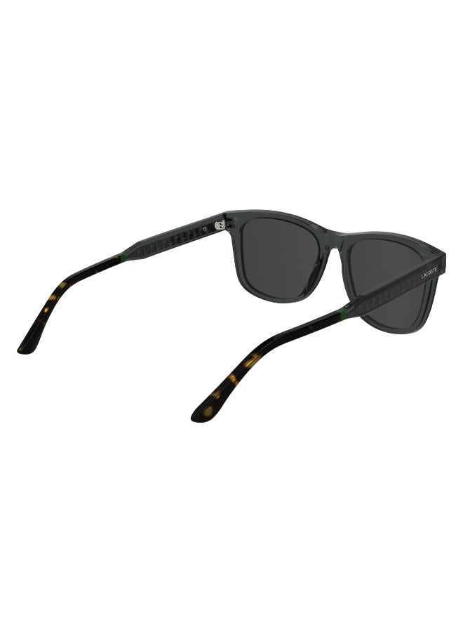 LACOSTE نظارات شمسية لاكوست كاملة الإطار L6060SN 5417 (035) شفافة رمادية داكنة - Image 4