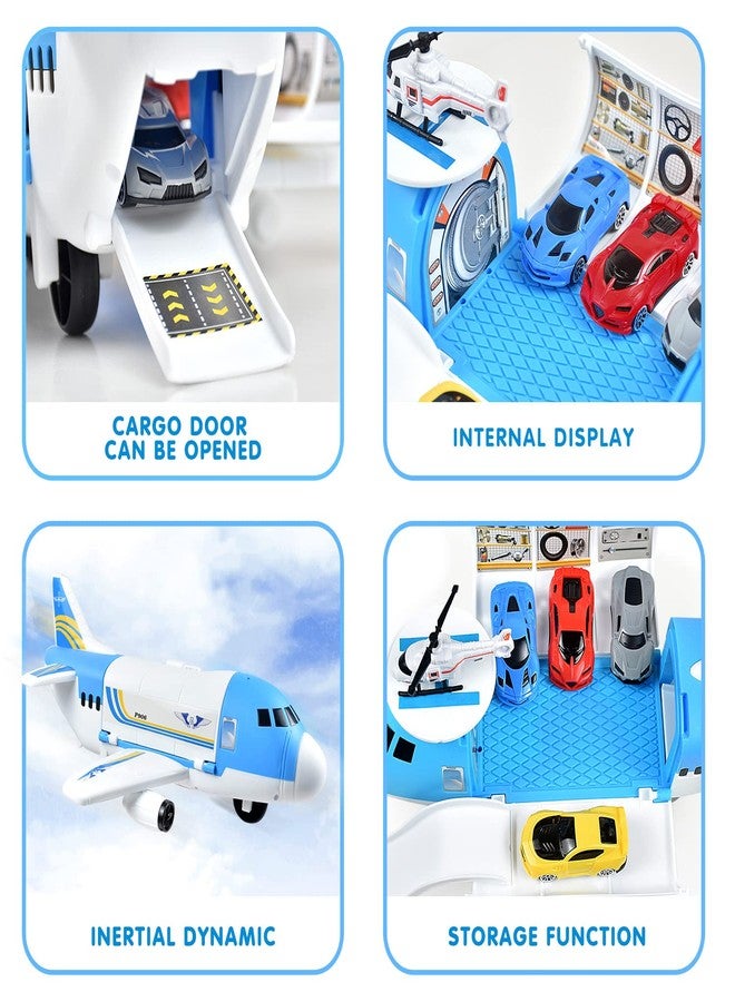 Tuko Transport Cargo Airplane Car Toy Play Set for 3+ Years Old Boys and Girls - Image 3