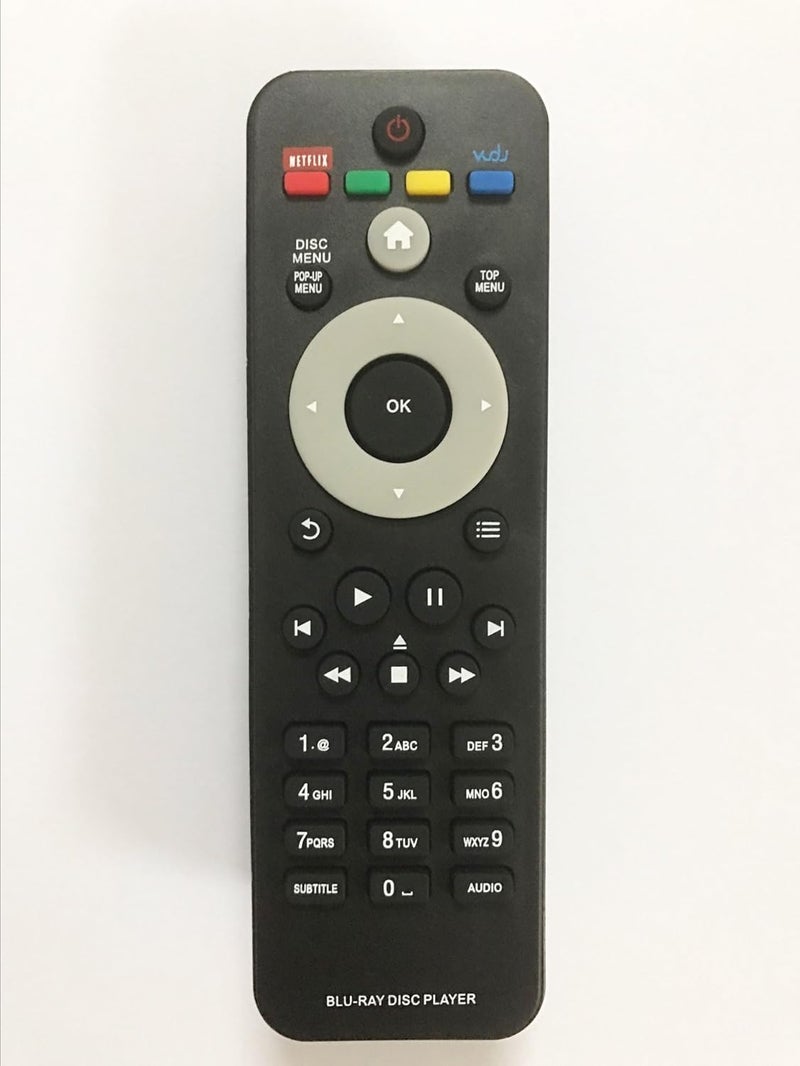 BOMAZ Replacement Remote Controller use for BDP2185 BDP2185/F7 BDP2285 BDP2285/F7 Philips DVD Blu-ray Player - Image 1