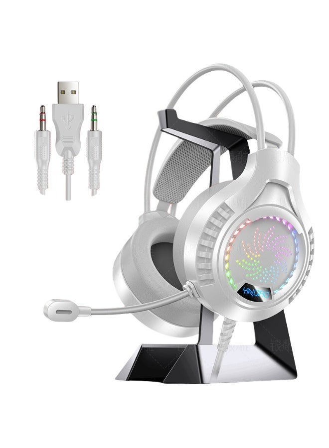 KUYING New Noise Cancelling Wired Hair Head Wearable Headphones 