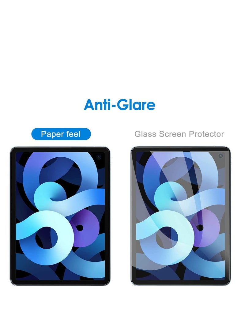 حماية شاشة ورقية 1Pack لجهاز iPad Pro 11 بوصة M4 (2024)/iPad Air 11 بوصة M2 (2024)/iPad Air 11 بوصة M3 (2025)، فيلم PET غير لامع مضاد للتوهج للرسم والكتابة كما على الورق، حساسية لمسية عالية، تركيب سهل - Image 4