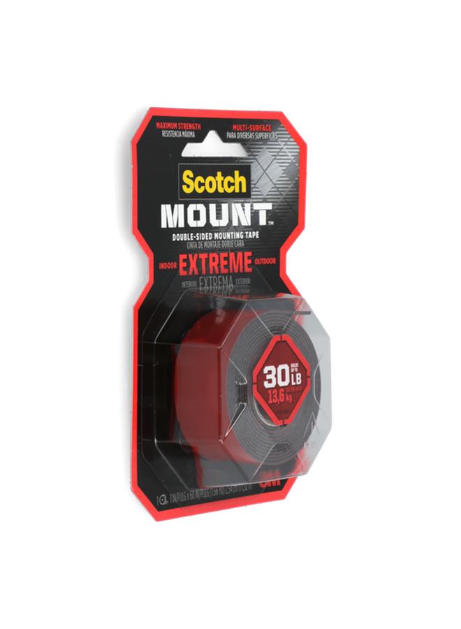 Scotch  Extremely Strong Double-Sided Mounting Tape Red and Grey 1 x 60inch - Image 2