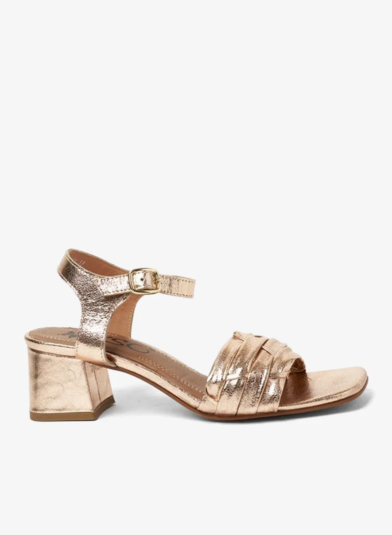 ييزو صنادل نسائية بكعب متوسط - كعب مريح وأنيق للسيدات والفتيات